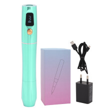 Ergonomic Design Tattoo Pen With Precision Motor Drive Circuit Slim Design Wireless Tattoo Pen Weather Resistant For Microblading Eyeliner Artists