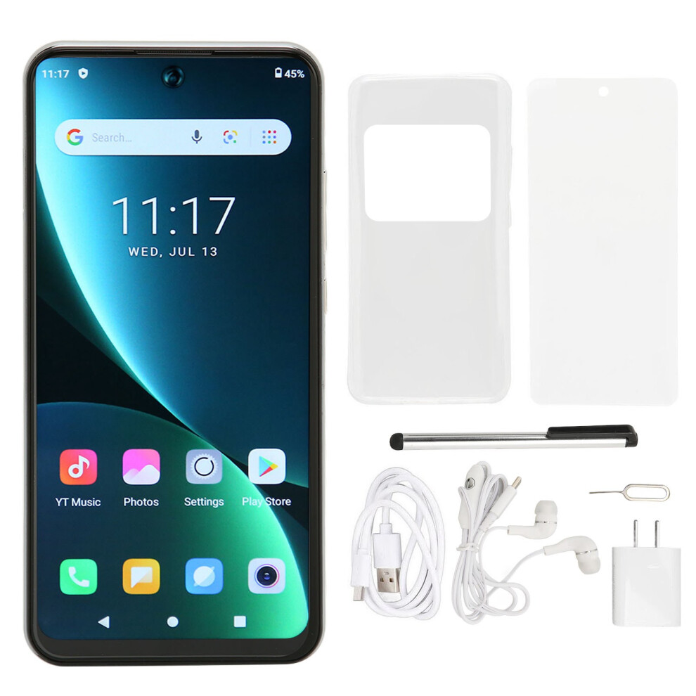 Dual Sim Android Phone, Hd Display Smartphone With Face Unlocked And Dual Cameras, Expandable Storage Up To 128Gb, Efficient Battery Long Life 4G 9423501470348