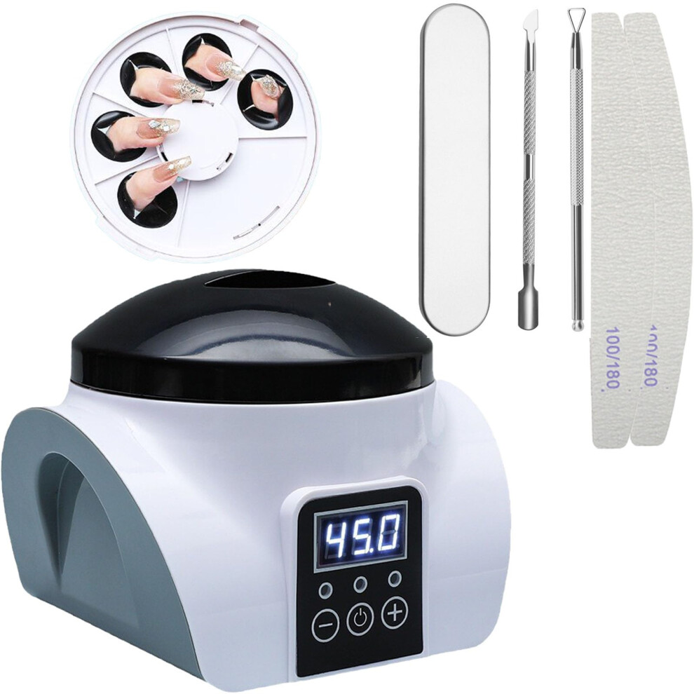 Electric Steam Nail Polish Remover â Fast Gentle Removal for Salon Quality Home Nail Care