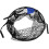 Soccer Training Net 60cm Foldable Target Goal with Adjustable Straps for Corner Practice Nylon 4