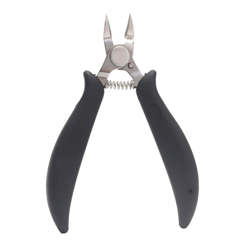 Toenail Clippers Stainless Steel Ingrown Toenail Nipper with Ergonomic Curved Blade for Thick Nails
