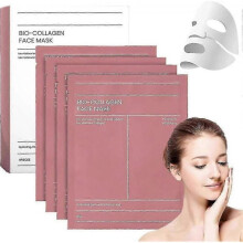 (1 pack of 4)8pcs Biodance Bio-Collagen Real Deep Mask – Collagen Sheet Face Overnight Mask