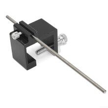 Motorcycle Chain Alignment Tool Aluminum Alloy Sprocket Adjuster for ATV Dirt Bike 41x30x28mm Black
