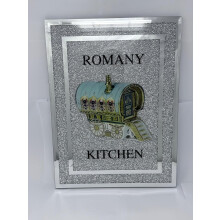 Romany Crushed Diamond Glass Chopping Board