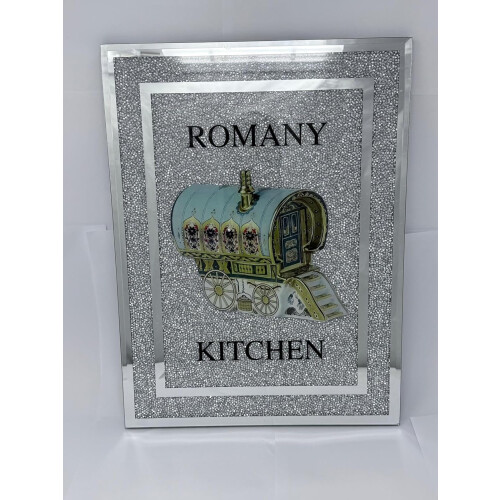 Romany Crushed Diamond Glass Chopping Board