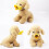 Silicone Dog Muzzle Duckbill Design for Small Dogs, Adjustable AntiBite Breathable Yellow 5