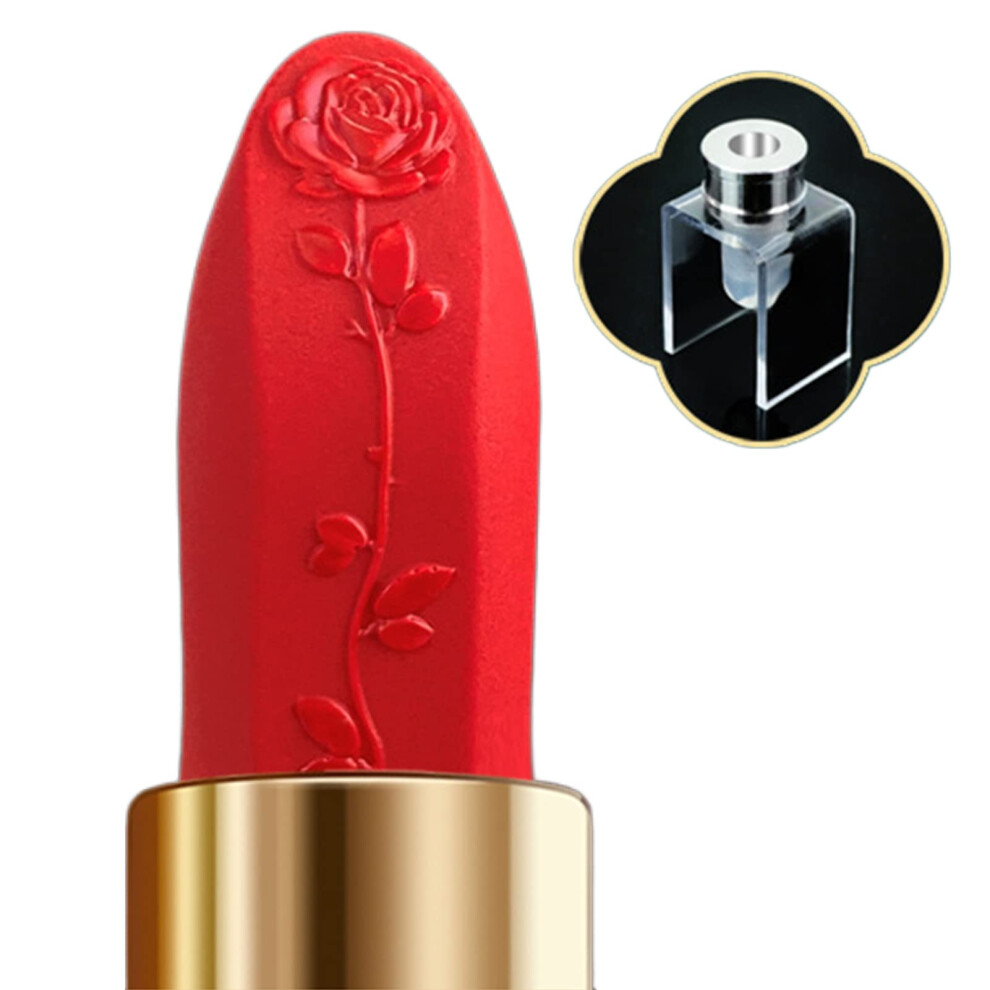 Silicone Lipstick Mold for DIY Lip Balm Crafting, Easy Demolding, Reusable Design