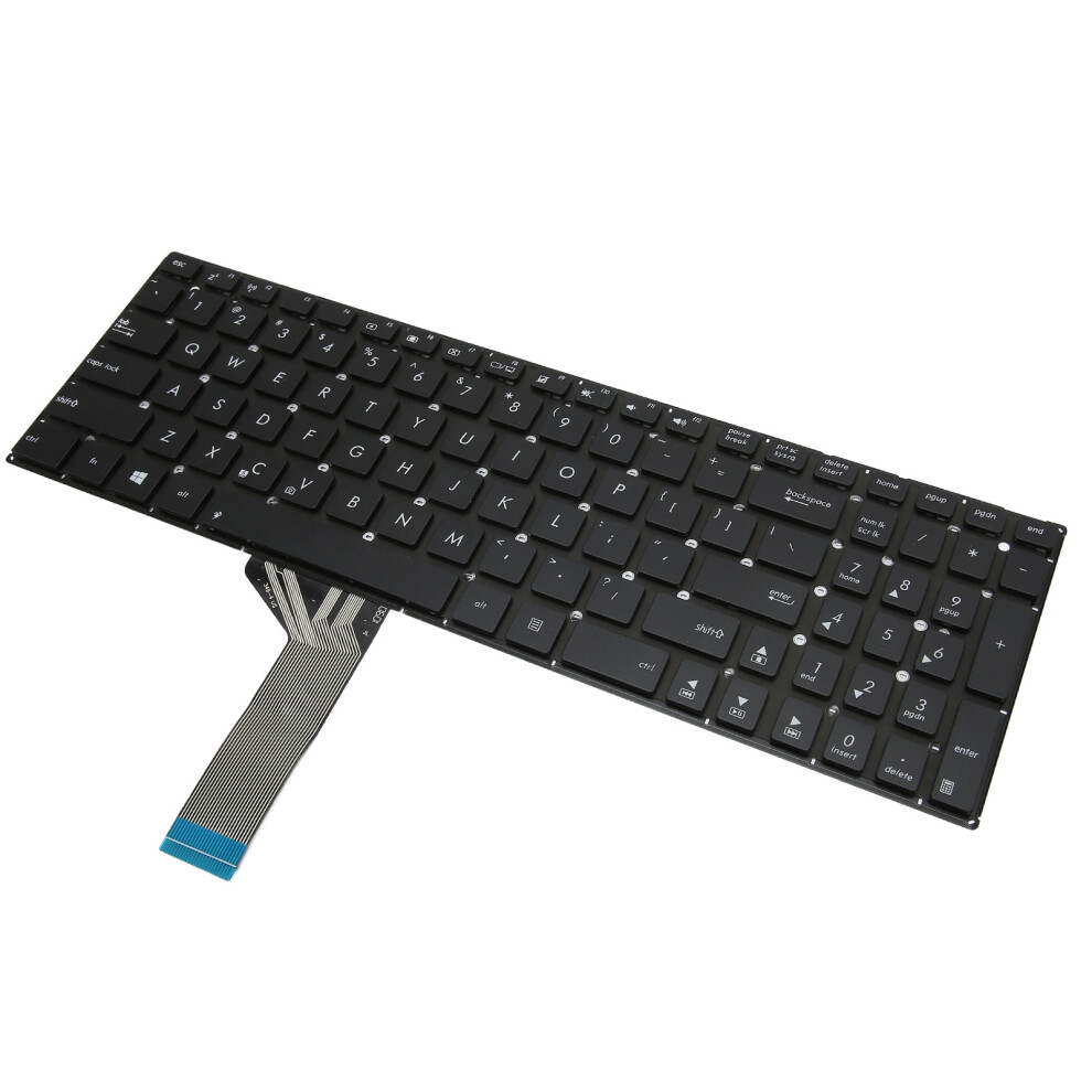102 Keys Laptop Replacement Keyboard For Asus X551 X554 W519l Black 3211382247434