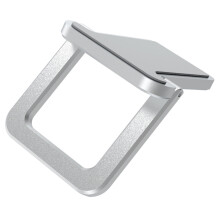 Mini soporte duradero para teléfonos, soporte delgado y plegable para teléfono celular con adhesivo fuerte, diseño plegable invisible y portátil,