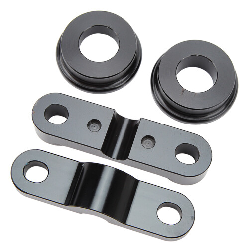 Shift Lever Bushing Kit, High Performance Solid Billet Shifter Bushing CNC Aluminum For B Series Engine Support And Cushion, Easy Installation 1