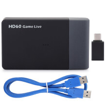 USB 3.0A naar kabel voor HD-video-opname. Stevig en duurzaam. Dubbele bandbreedte. Ondersteunt gelijktijdig afspelen en opnemen.