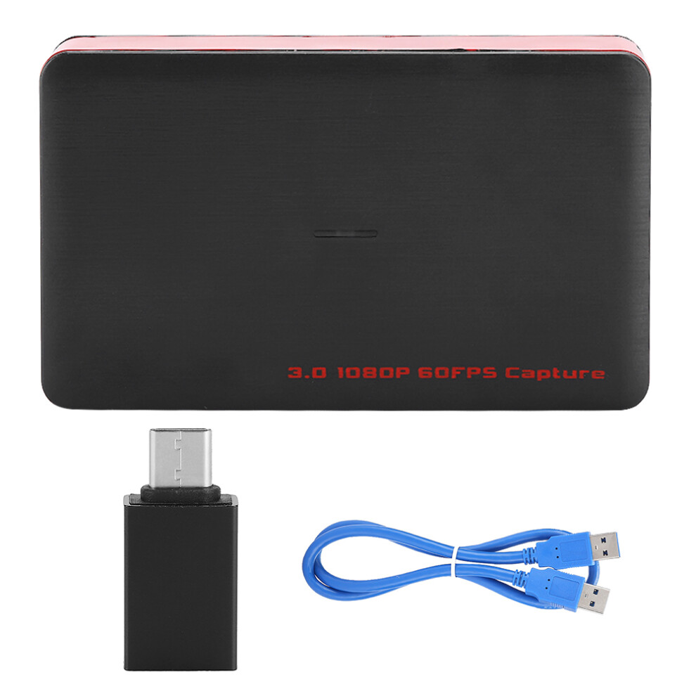 Hdmi To Usb Capture Card With High Speed Transmission, Full Hd Video Capture Device For Streaming Gaming And Live Broadcasting, Compatible With Ps4 9423501476968