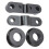Shift Lever Bushing Kit, High Performance Solid Billet Shifter Bushing CNC Aluminum For B Series Engine Support And Cushion, Easy Installation 7