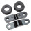 Shift Lever Bushing Kit, High Performance Solid Billet Shifter Bushing CNC Aluminum For B Series Engine Support And Cushion, Easy Installation 3