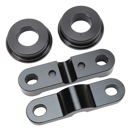 Shift Lever Bushing Kit, High Performance Solid Billet Shifter Bushing CNC Aluminum For B Series Engine Support And Cushion, Easy Installation 2