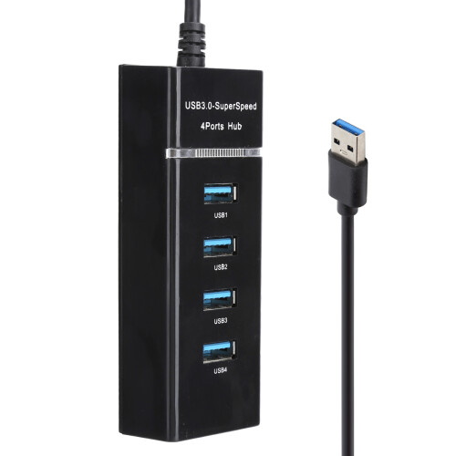 Usb Hub for SuperSpeed Quick Response, Plug And Play Multiport Expander with Compact Portable Design for Laptop, Desktop, Printer 2