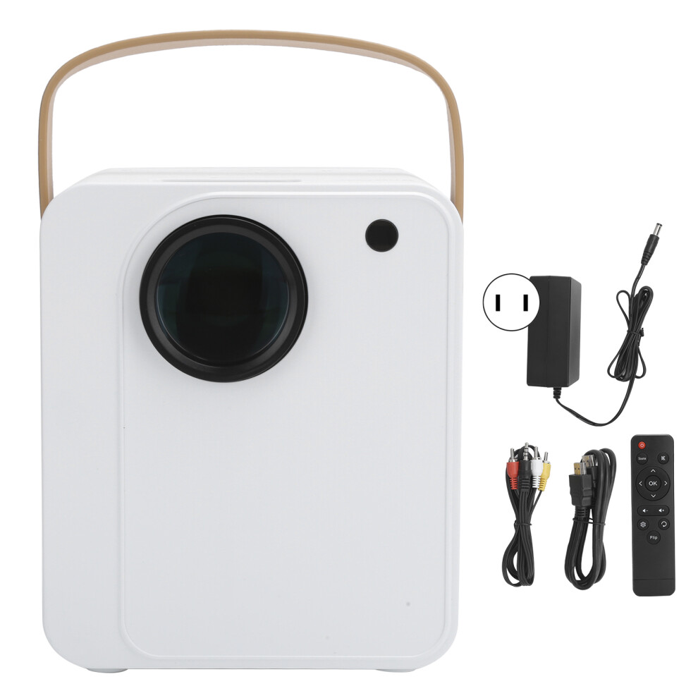Smart Home Theater Projector Featuring Wifi 6 And Bluetooth Support, Native 1080P Resolution With 4K Decoding And Hdr10 Enhancement, Short Throw 9773935211704