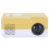 Bluetooth Function Projector HD Video Compatible With HiFi System Long Lamp Life Compact Mini Movie Device With Built In Speaker For Viewing 4