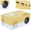 Bluetooth Function Projector HD Video Compatible With HiFi System Long Lamp Life Compact Mini Movie Device With Built In Speaker For Viewing 8