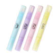4pcs Nail Polish Corrector and Remover Pen Set with Cotton Tips for Precise Edge Cleanup