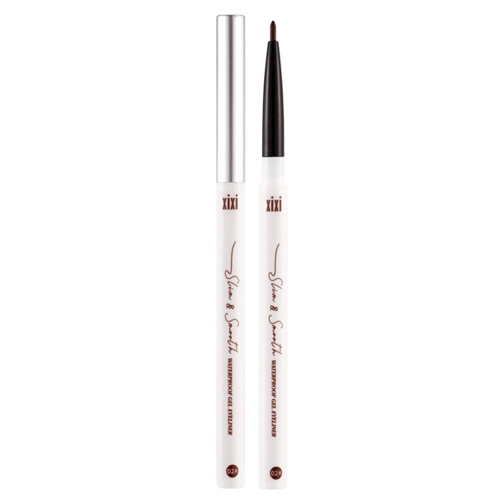 Waterproof Gel Eyeliner Pencil Set 5 Colors Shimmer Glitter Metallic Longwear Smooth Glide