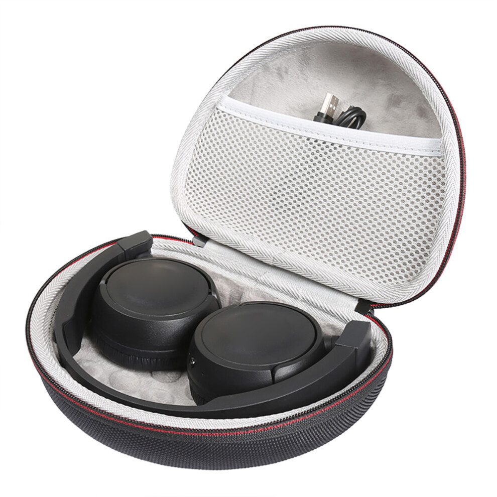 Headphone Haven: Shockproof Hard Eva Case With Ykk Zippers For Noise-Cancelling Models, Semi-Waterproof, Dustproof, And Fluffy Fabric Lining Inside 9773935251281
