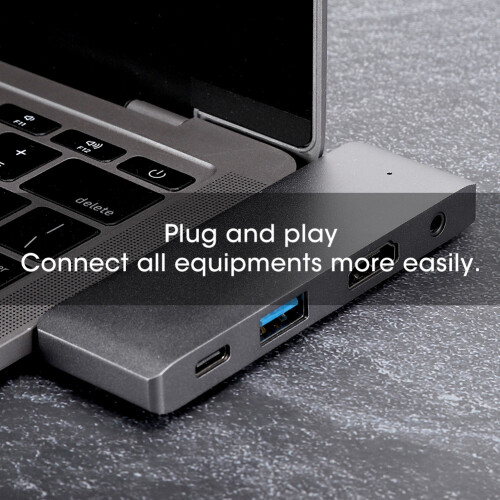 USB Type C Docking Station With Thunderbolt Cable Support 5K Display Output And USB4 Technology All In One Peripheral Solution 40Gbps Data Transfer 1