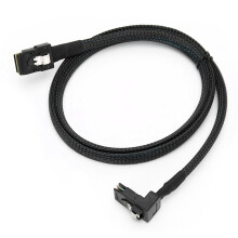 6Gb S Speed Support 12Gb S Specification Hybrid Cable Versions Smooth Transition Support Internal Cable Assemblies For Server Storage Braided Mesh Con