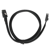 Professional Mini Sas Cable, Signal Integrity Secure Connection With Locking Latches, 30 Awg Wire, 36Pin Sff8087 Male Mini Sas Connector (With Lock),
