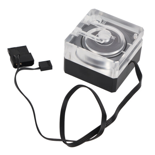 Water Pump For PC Cooling System Mute Support With LED Power Indicator High Quality Reservoir Integrated Cooling Performance Standard Interface And