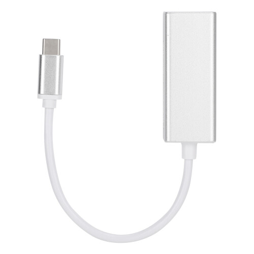 Προσαρμογέας υψηλής ταχύτητας USB-C σε RJ45, Plug and Play για άμεση συνδεσιμότητα, 1