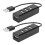SuperSpeed USB-Hub mit Datenübertragung, Plug & Play für Windows 8, Mac, Linux-Systeme (2 Stück) 2