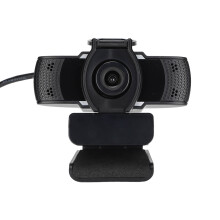 USB-webcam med mikrofondriver Gratis plug and play UVC H.264-kodning HD-video i erhvervsklasse med fleksibel aksel til bærbar skærm Windows Android