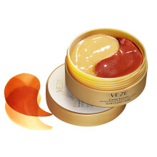 Under Eye Patches with Caviar and Hyaluronic Acid 30 Pairs Eye Masks for Dark Circles and Puffiness