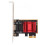 Κάρτα δικτύου 2,5 Gbps Προσαρμογέας PCIe Ethernet, Υψηλής ταχύτητας μετάδοση δεδομένων 5