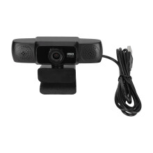Full-HD-Webcam (Plug & Play), 1080p-USB-Webcam mit Stereomikrofon, Rauschunterdrückung und 110-Weitwinkel für Videokonferenzen und Streaming