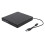 USB 3.0 Type-C Interface CD DVD Burner External Drive Portable Optical Drive Reader Multifunctional Use High Speed Data Transfer Plug And Play For 1