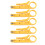 Network Cable Stripper Tool Punch Down Wire Stripper Adjustable Micro Mini For Cat5 UTP RJ45 Cables Portable Durable PTFE With Secure Loop Fixation 6