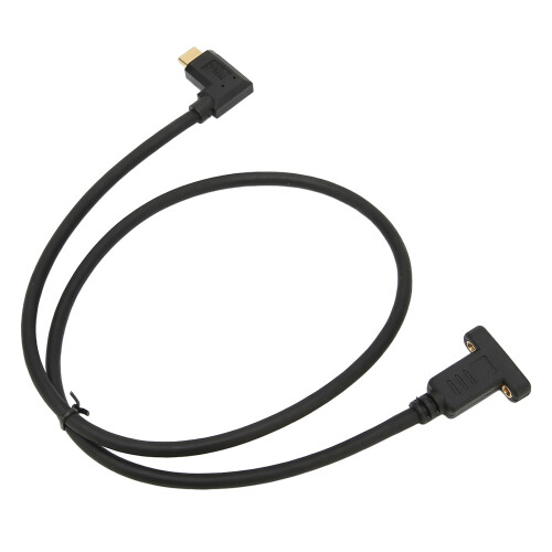 Καλώδιο επέκτασης γρήγορης φόρτισης USB C, μεταφορά σήματος βίντεο 4K με δεξιά και 1