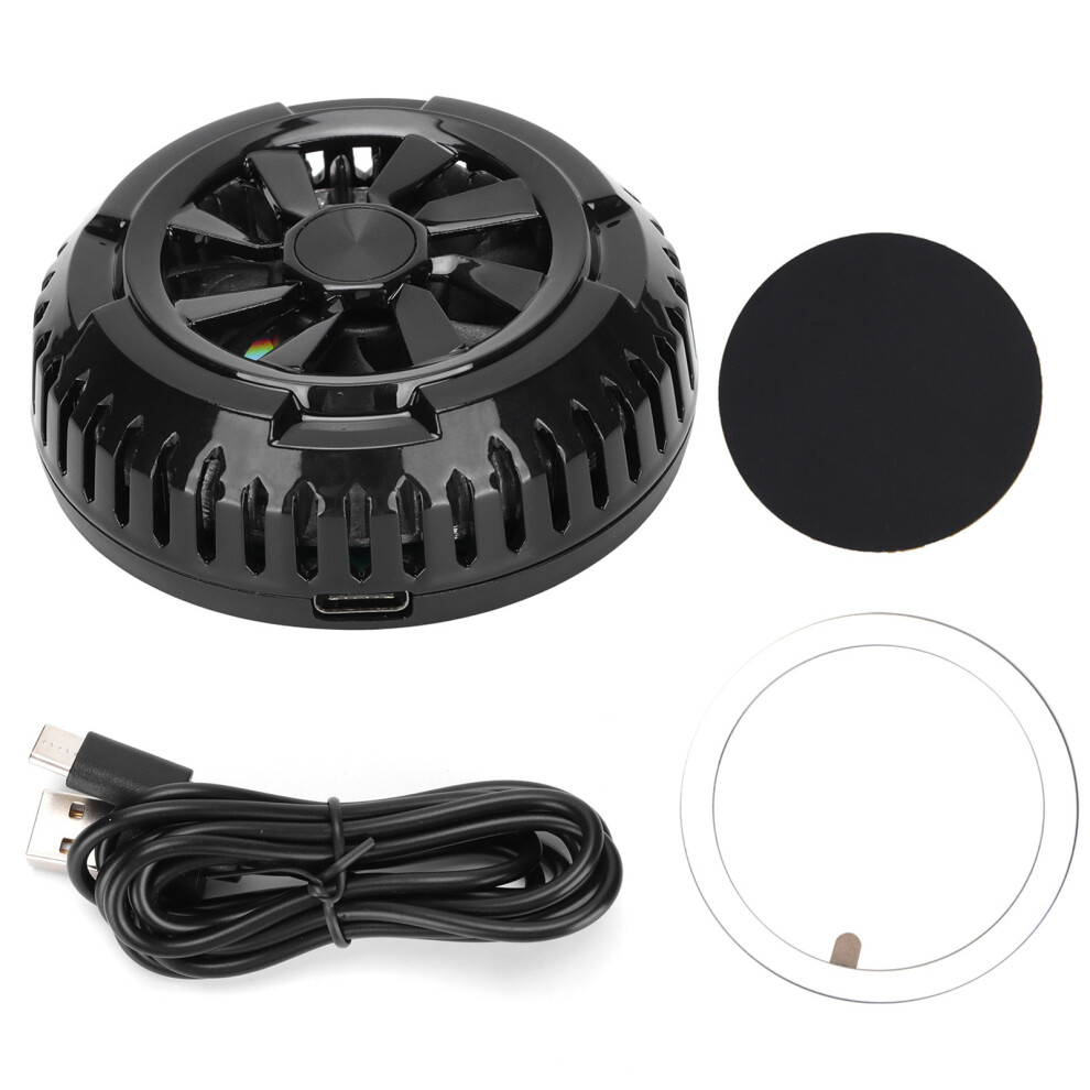 Phone Cooling Fan Rgb Ring Band Semiconductor Cooling Mobile Radiator With Nanometer Cooled Layer Portable Heat Dissipation Device For Smartphon Light 9176269883836