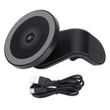 Universell bilventilasjonsholder med 360 graders rotasjon, sterk magnetisk telefonholder for alle smarttelefoner, justerbar magnetisk