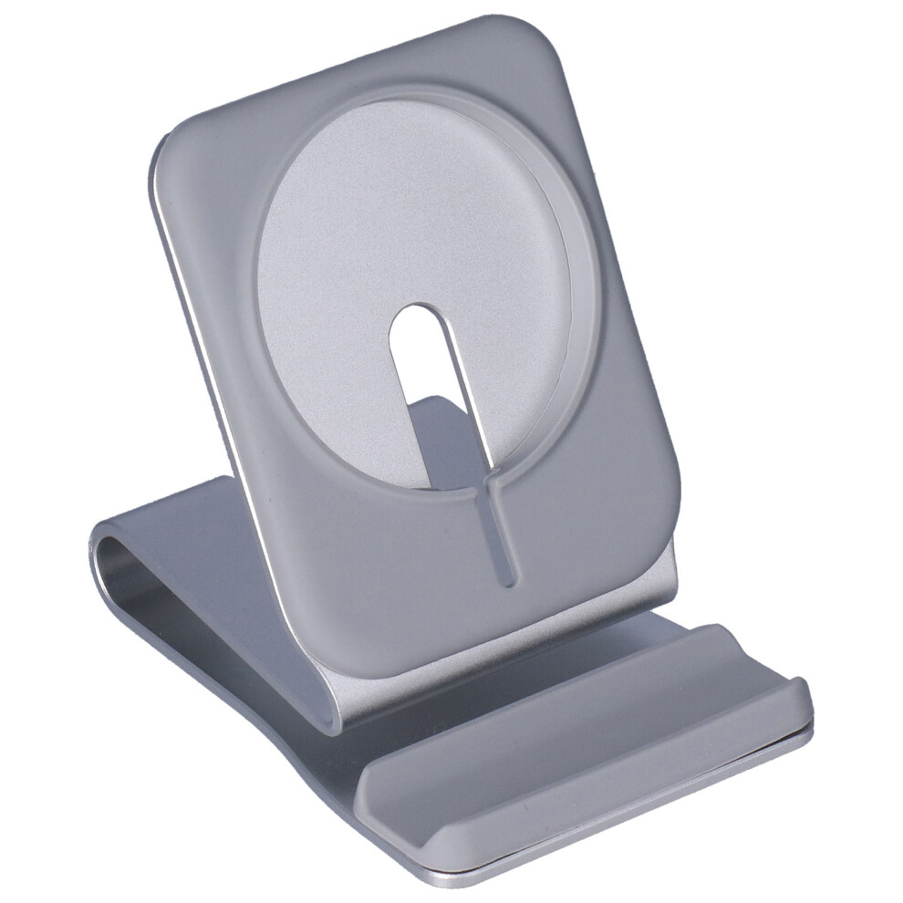 Ergonomic Wireless Charging Stand 60 Degree Fixed Angle Holder For Mag Safe Compatible Iphone Series Fast And Secure Charging With Sandblasted Surface 9012494485677