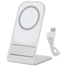 Mag Safe ladestativ med sikkert lademiljø og intelligent chipbeskyttelse. Trådløs ladepute. Rask trådløs lading. Kompatibel med W