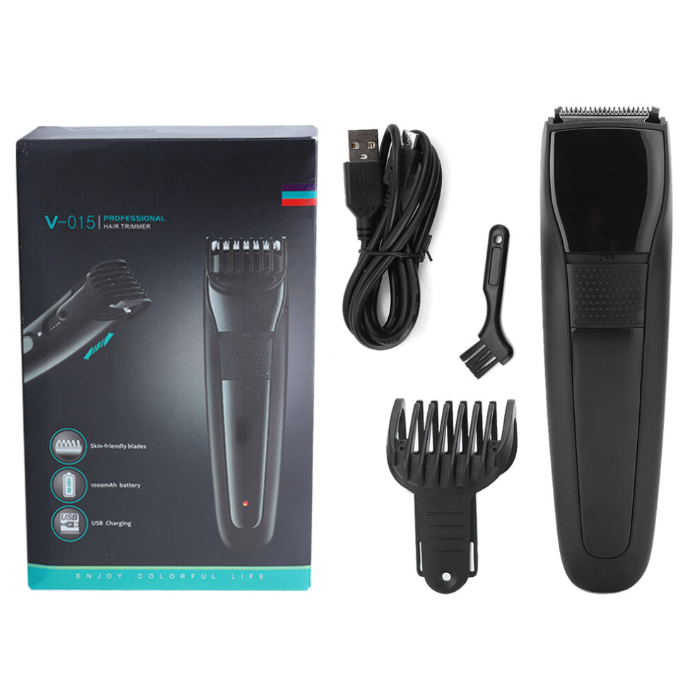 Adjustable Beard Trimmer Dial USB Powered Hair Clipper With Efficient Double Head And Large Capacity Storage For Tidy Grooming Experience