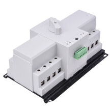 Áramfejlesztő váltókapcsoló Mini Power automatikus átkapcsoló Kettős tápegység 400V 4P 63A Lángálló anyag Zajmentes Gyors kapcsolás