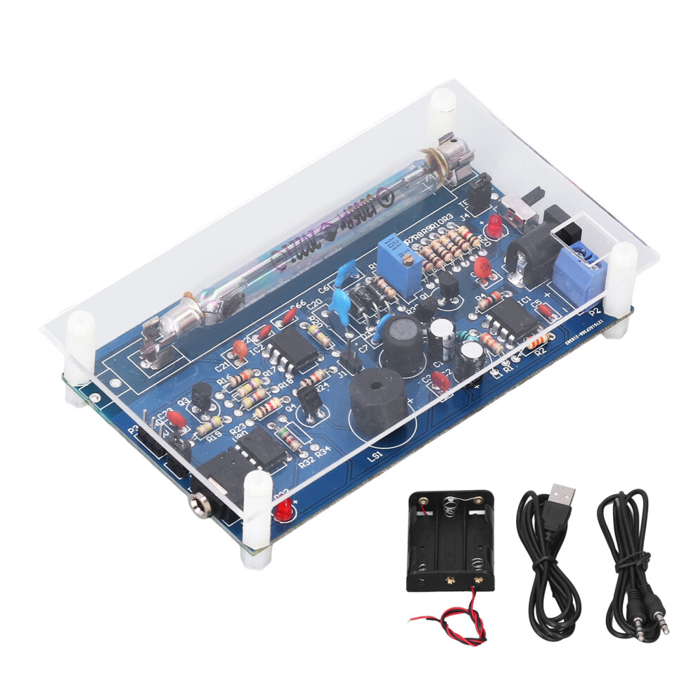 Radiation Detector Kit For Nuclear Radiation Detection Module Assembly Gamma Beta Ray Sound And Light Alarm Arduino Compatible Voltage Compatibility 9423501832764