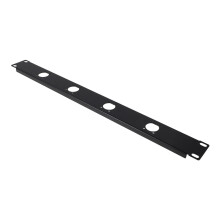 Hinged XLR Rack Panel 19 Inch for Audio Patch Cable Management and Network Cabinet Use