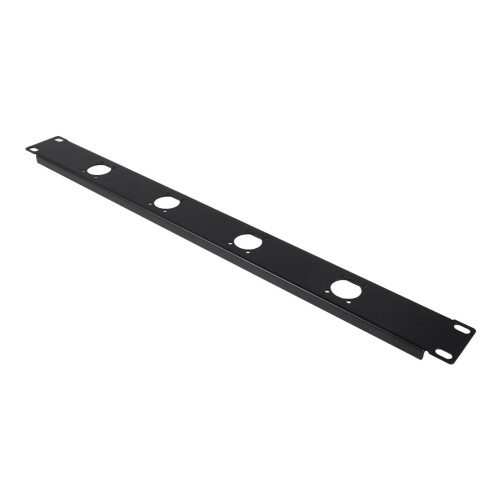 Hinged XLR Rack Panel 19 Inch for Audio Patch Cable Management and Network Cabinet Use