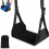 Foot Hammock Adjustable Ergonomic Travel Footrest for Airplane, Office, Camping, Foldable Support 1