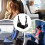 Foot Hammock Adjustable Ergonomic Travel Footrest for Airplane, Office, Camping, Foldable Support 2